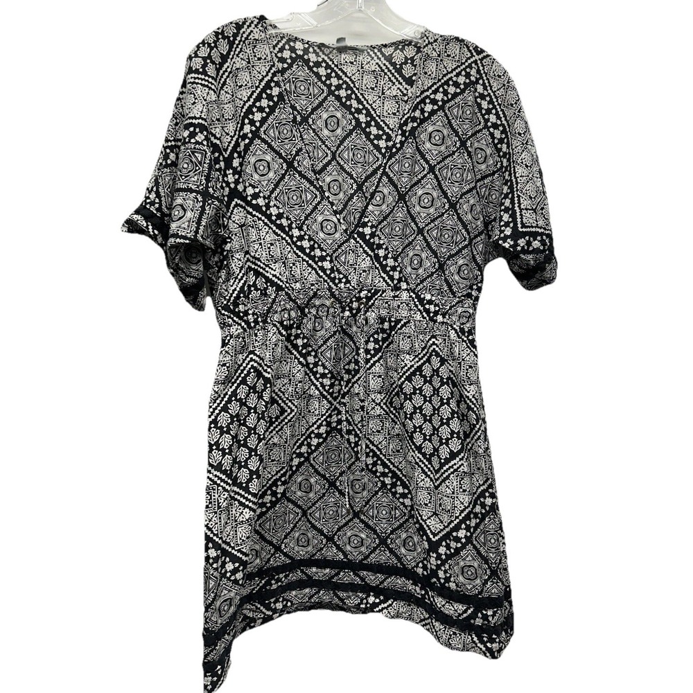Athleta Bandana Coast To Coast Black/White Dress XS (F9)
